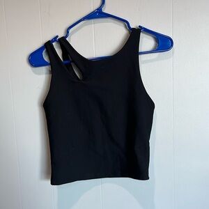 Women's Multi-Strap Workout Cropped Top